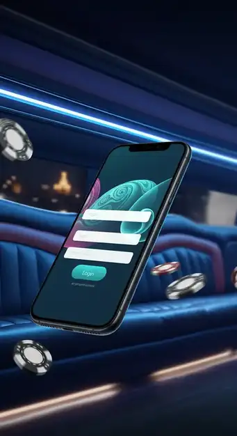 Scherm met inlogvelden van B7 Casino, inclusief invoer voor e-mailadres en wachtwoord, met een duidelijk zichtbare 'Inloggen'-knop en het B7 Casino logo bovenaan, om de veilige toegang te illustreren.